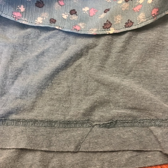 American eagle baby doll mini dress size 2 spaghetti straps teal - Picture 6 of 7